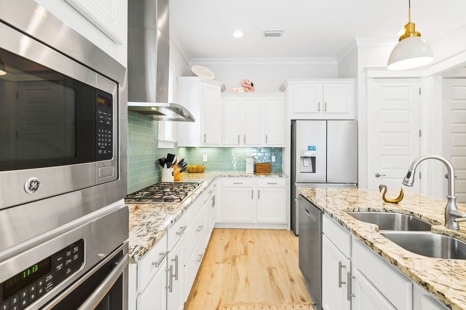 Enjoy cooking with family in the gourmet kitchen!