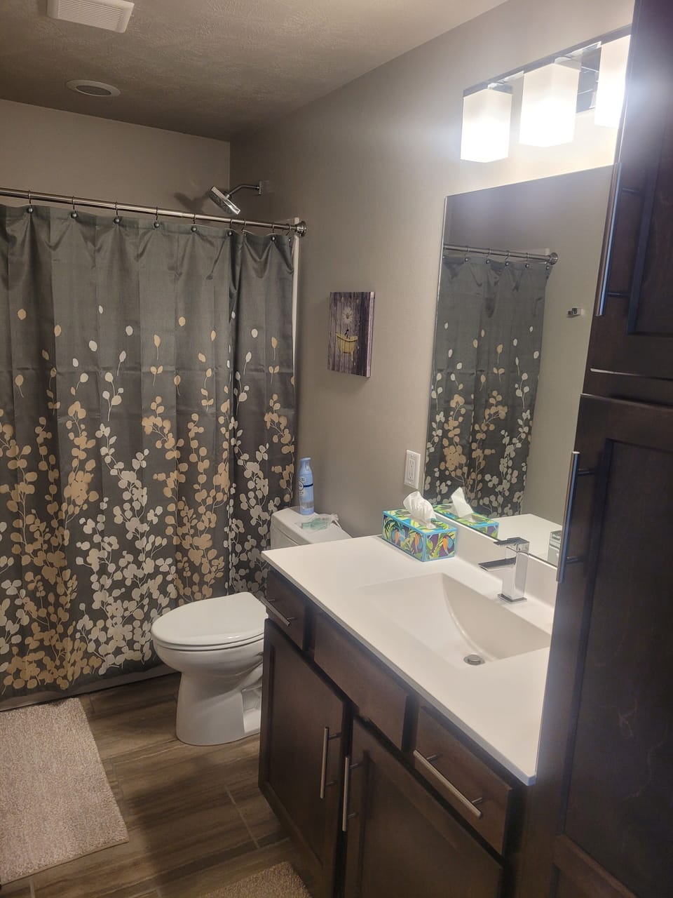 Downstairs full bathroom.
