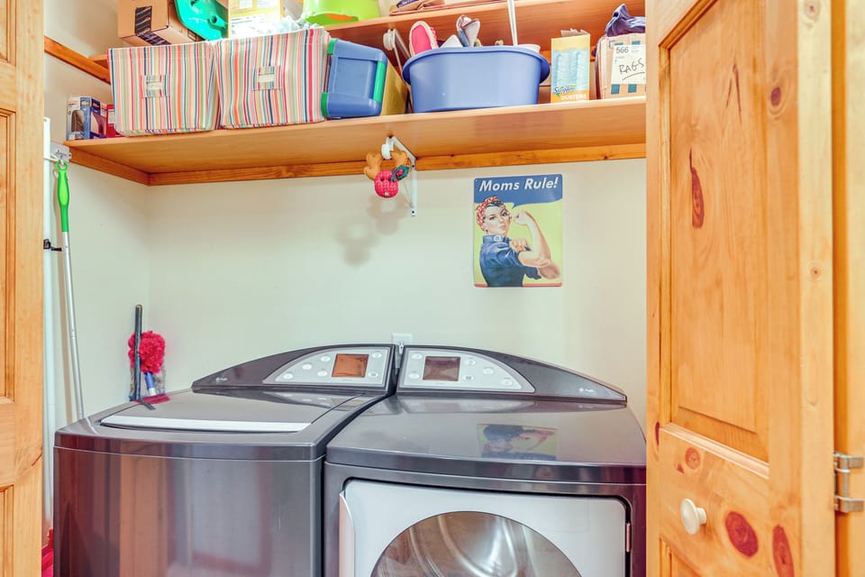 Washer & Dryer | Main Level