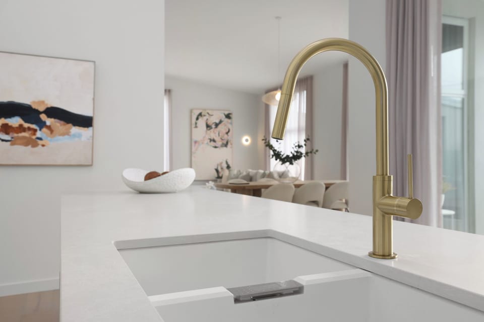 Modern kitchen with premium fittings