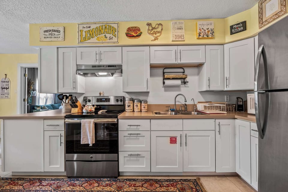 Craft culinary delights in our fully-equipped kitchen