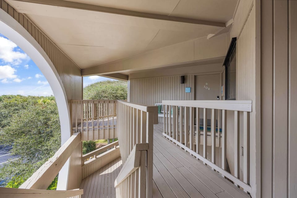 This condo is equipped with keyless entry for guest convenience