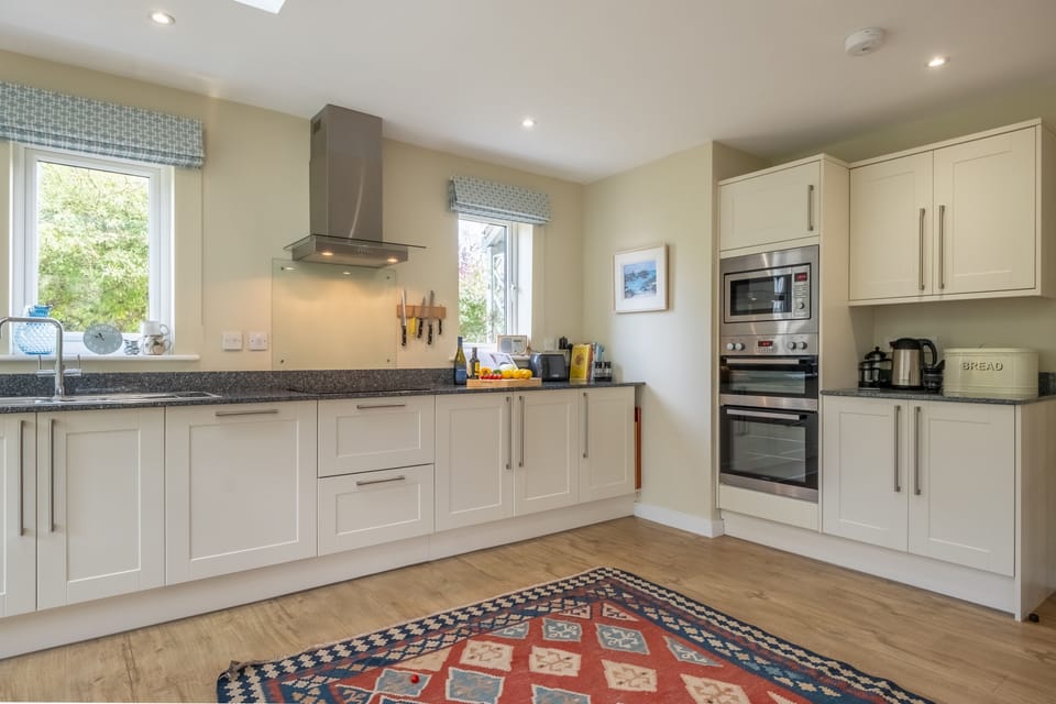 Ground floor: A well-equipped kitchen with everything you will need