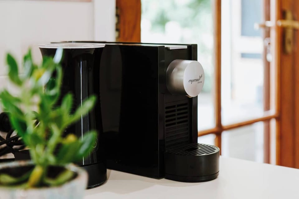 While Mudgee has plenty of cafes to choose from, a Nespresso machine makes it easy to get your early morning caffeine fix.