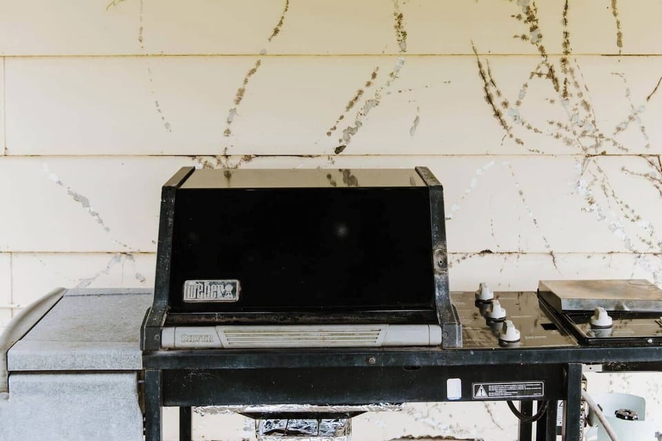 A BBQ grill makes summer cook-ups a breeze.