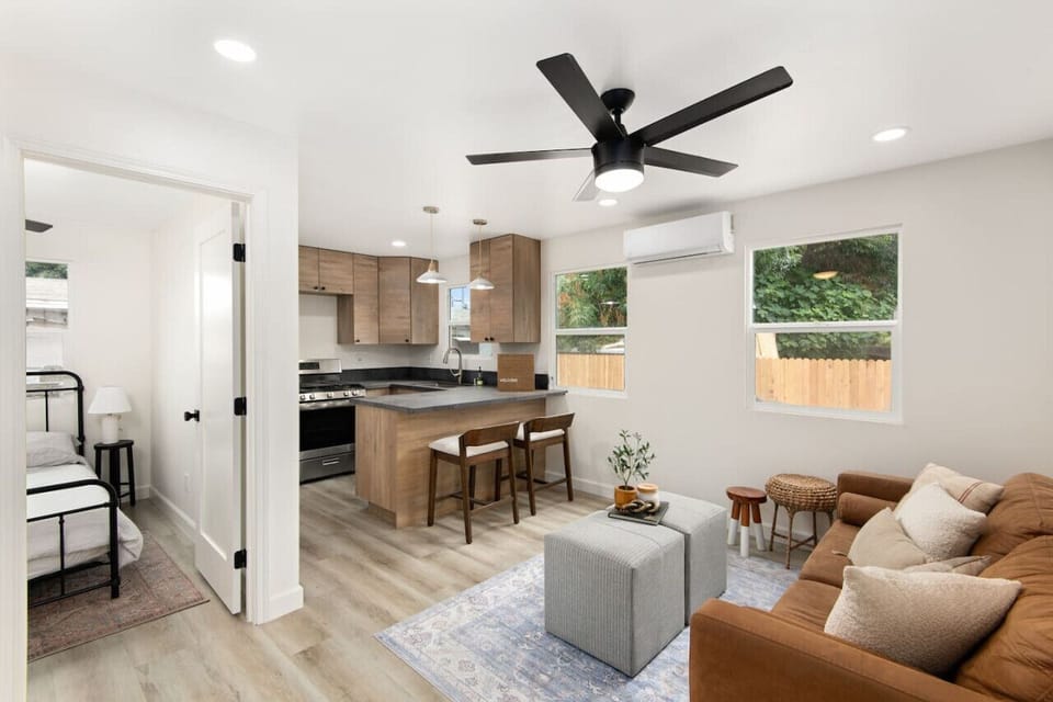 Living Room and Dining Area