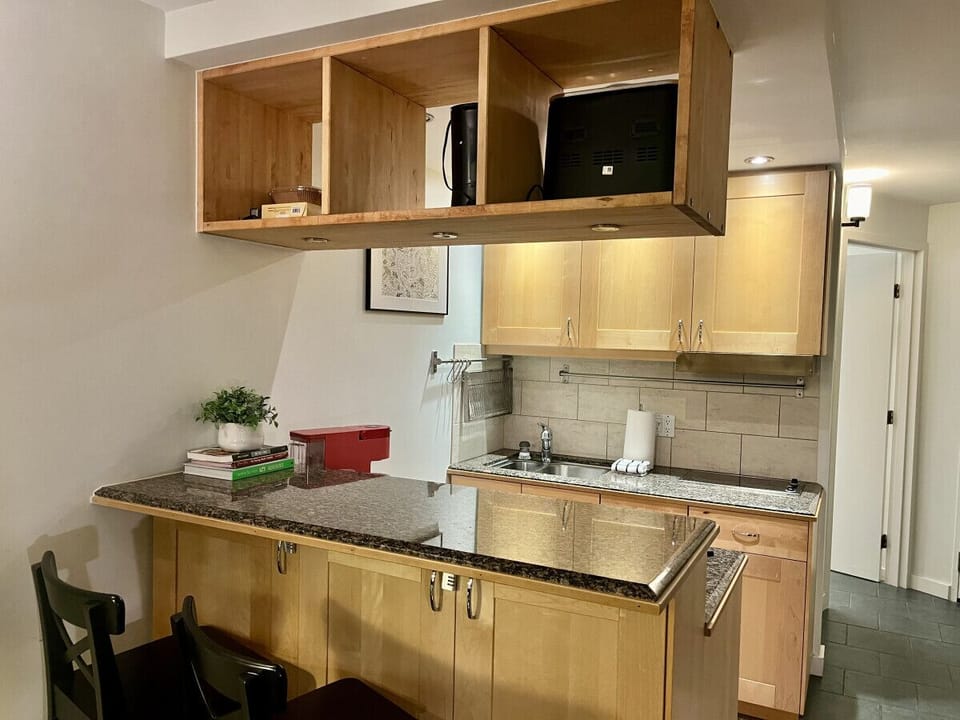 Small kitchen area.