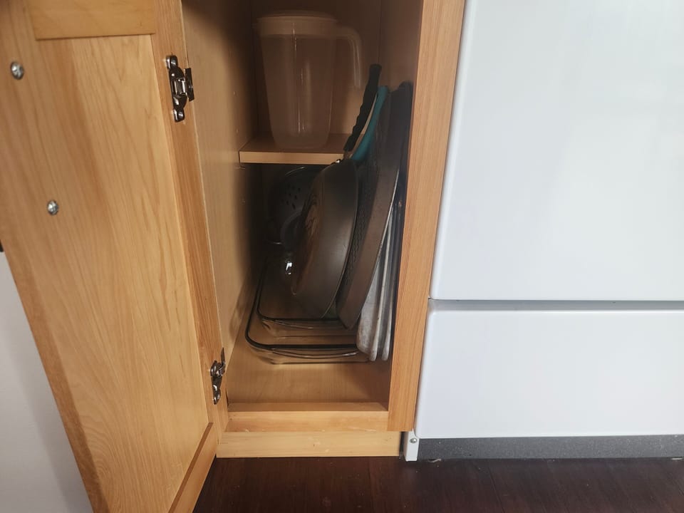 Pots and Pans Provided