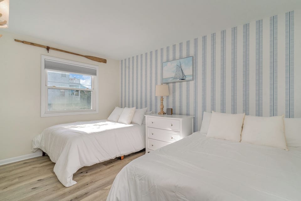 Bedroom #3, 2 Full beds