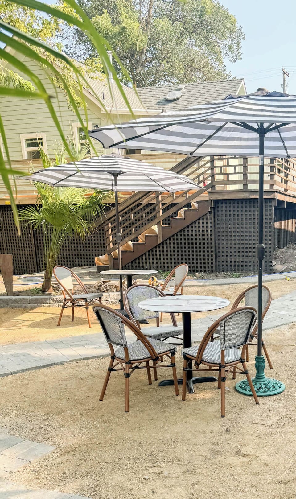 Enjoy the courtyard