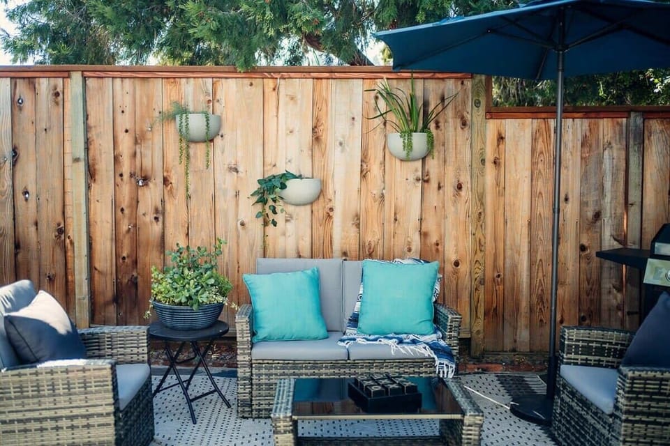 Private patio
