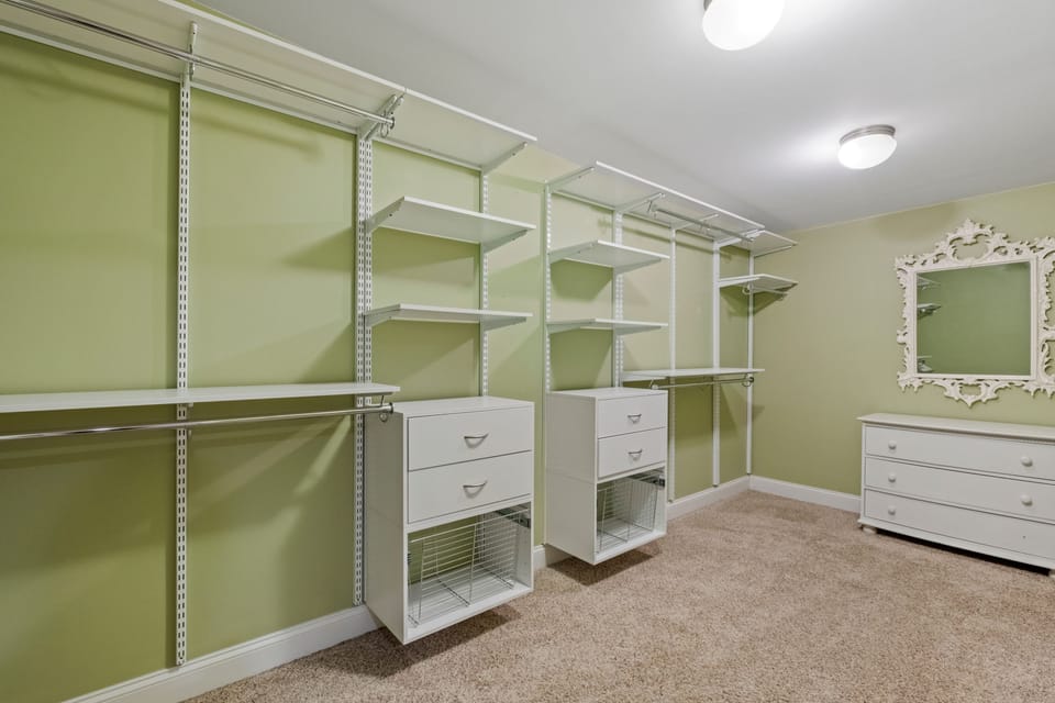 Large closet for bedroom 2.