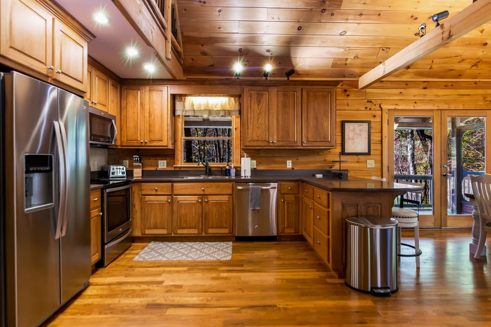 Fully Equipped Kitchen - Quiet Waters in Dahlonega, GA