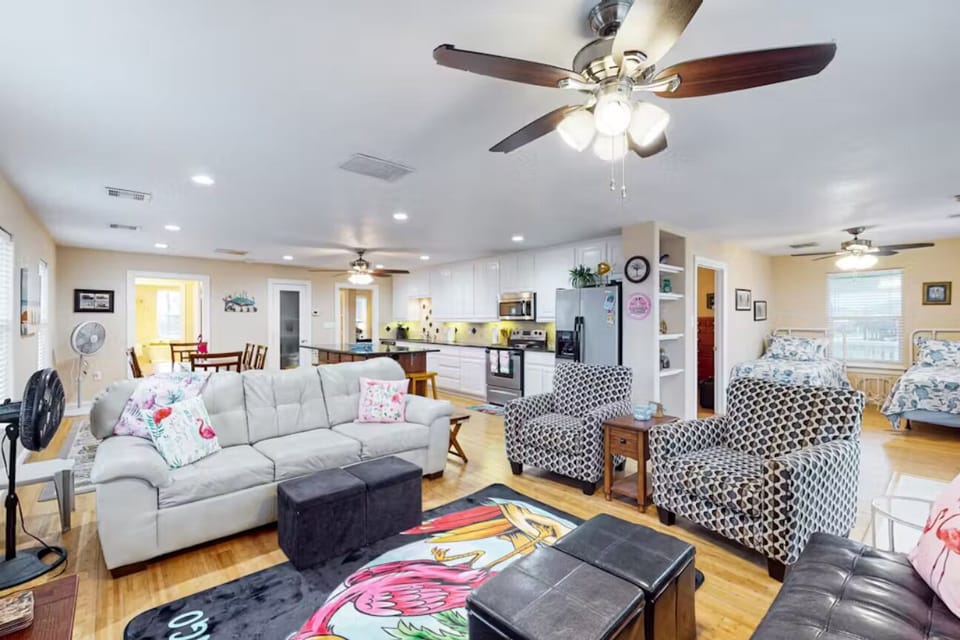 Spacious, cozy, & packed with entertainment enjoy board games, movies, and more