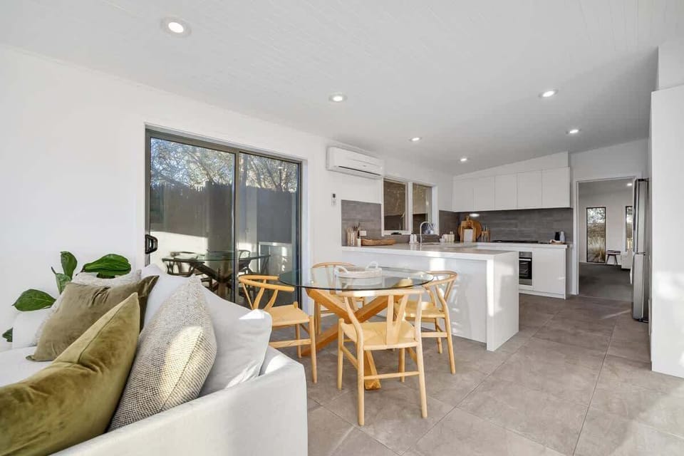 Main kitchen downstairs has small dining table, large dining table behind it AND the outdoor dining table too! I think we have dining tables covered!?!?
