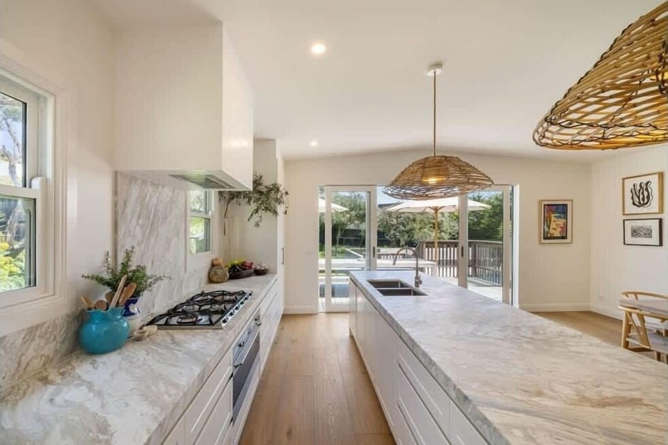 Cook up a storm in this amazing kitchen. Not one but TWO dishwashers with everything you could possibly need to prepare a feast during your stay. 