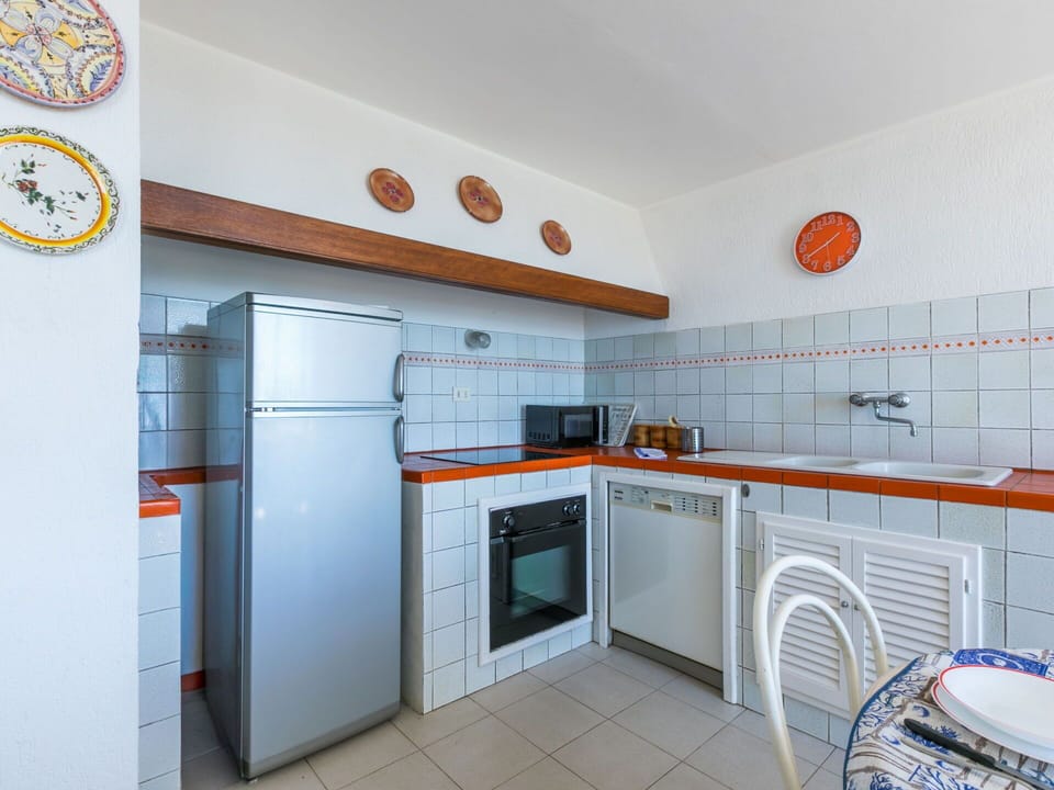 Kitchen, Flooring, Floor, Interior Design, Major Appliance, Countertop, Furniture, Ceiling, Kitchen Appliance, Room