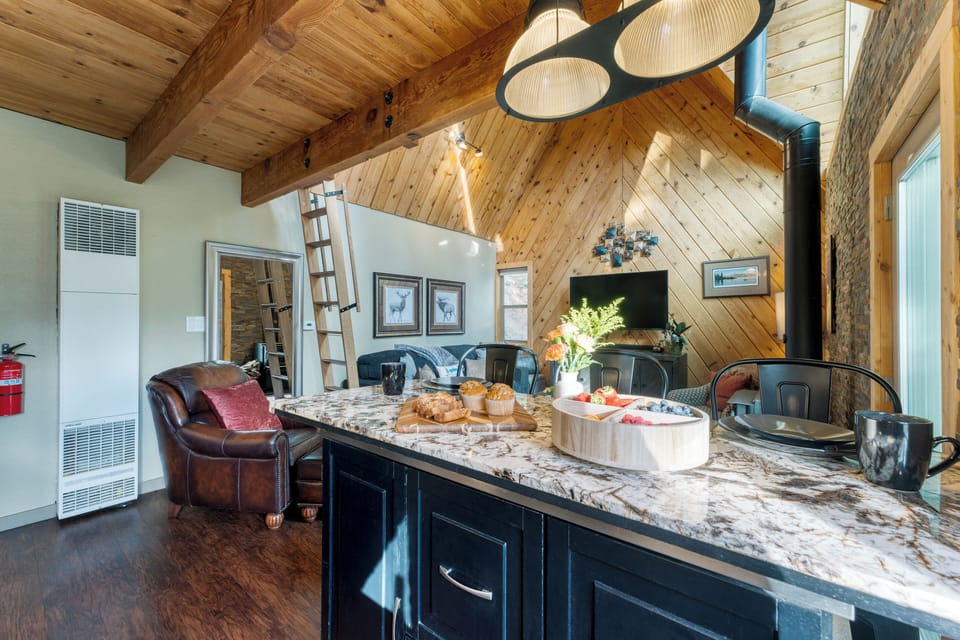Plenty of prep space.