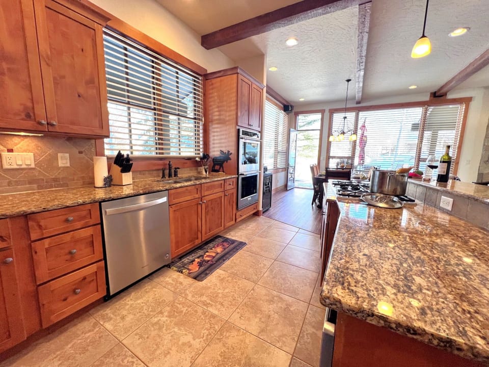 Fully equipped high-end kitchen everything you need to create a feast