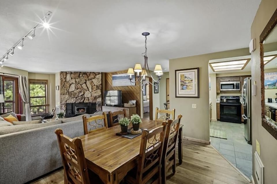 Dining table for six or great game night spot!