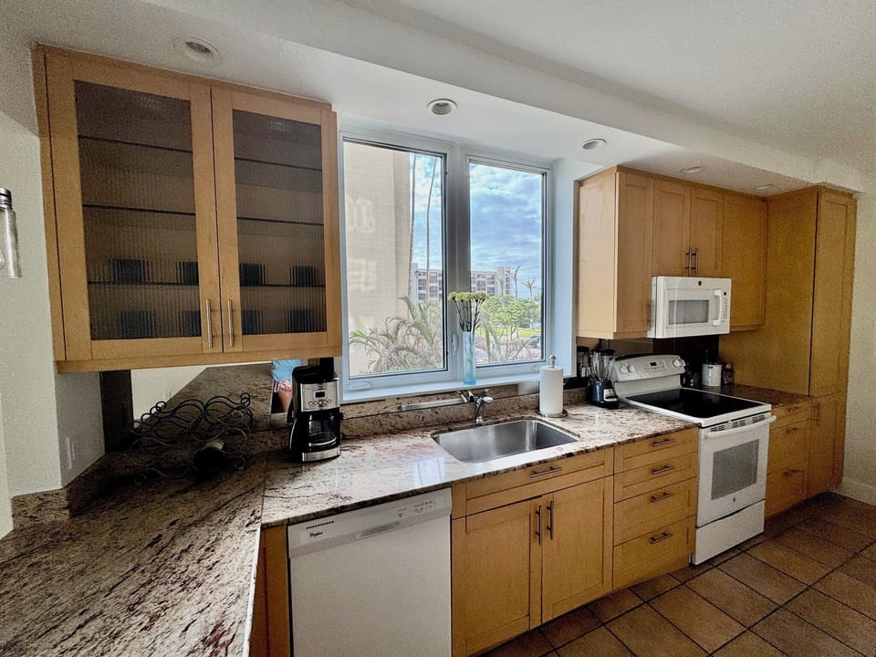 Kitchen Views towards the Beach