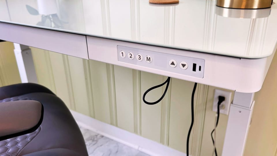 height-adjustable desk