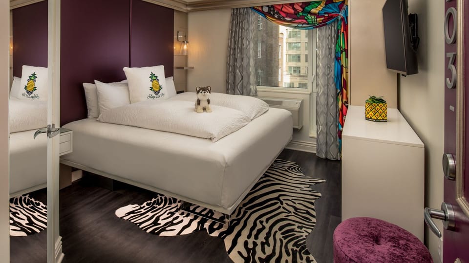 Bedroom. Interior and views may vary based on location and availability.