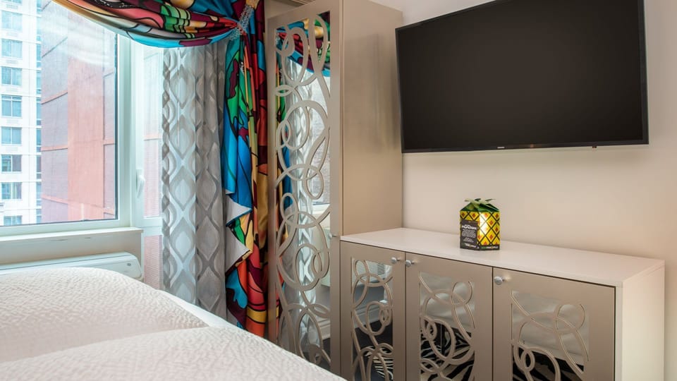 Bedroom. Interior and views may vary based on location and availability.