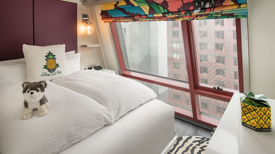 Bedroom. Interior and views may vary based on location and availability.