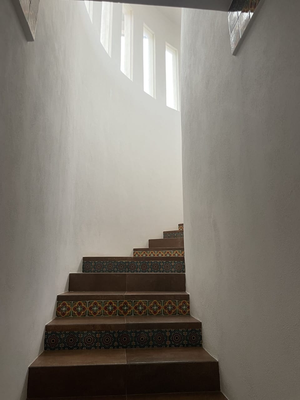 Stairs to the rooftop
