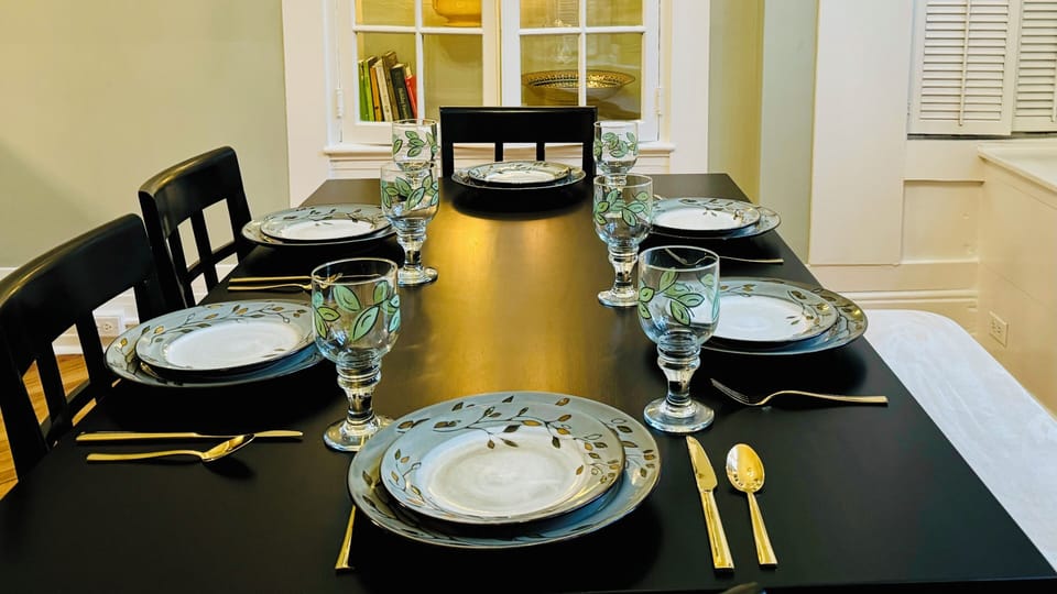Set the table and celebrate.  