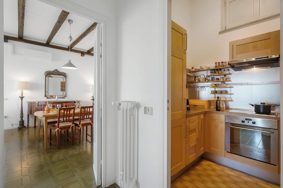Kitchen and dining area