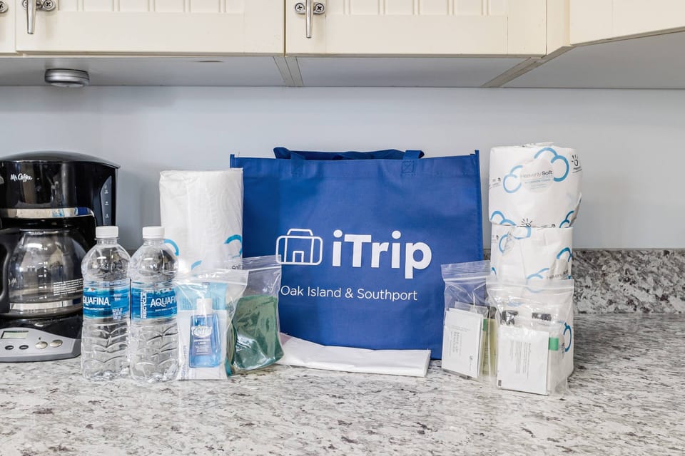 iTrip's First Night Essential Bags.