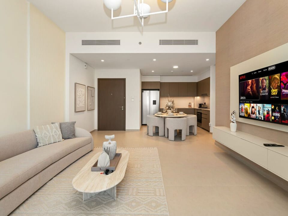 Living and dining area