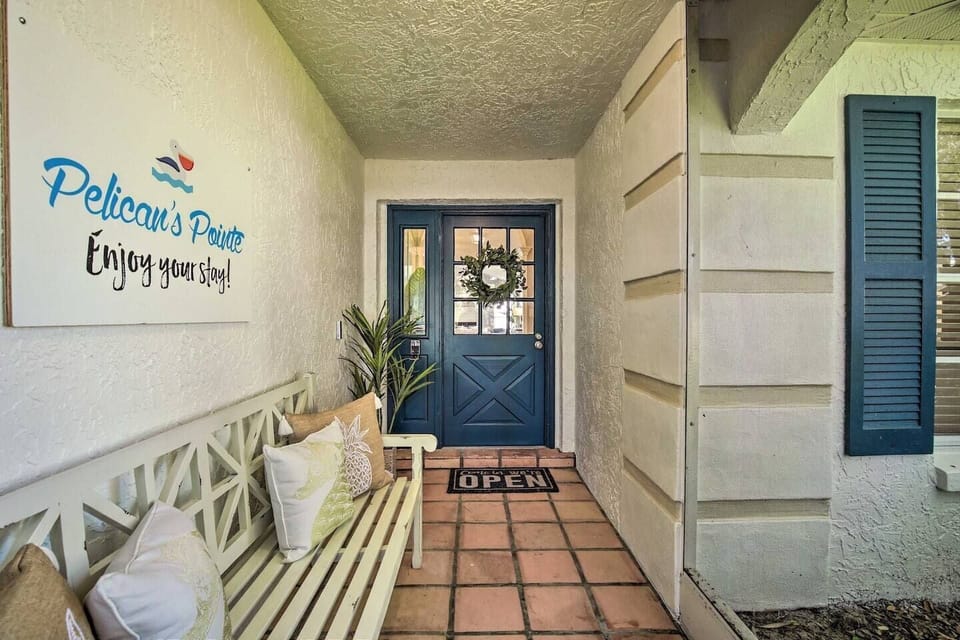 The screened-in front porch is great place to sit and relax during a good rain.  Grab your coffee and relax.