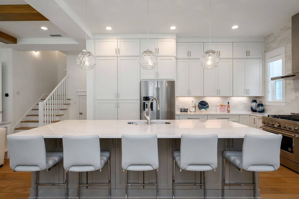 Lillie's Luxury Lighthouse - Dune Allen Beach - First Floor - Kitchen Area