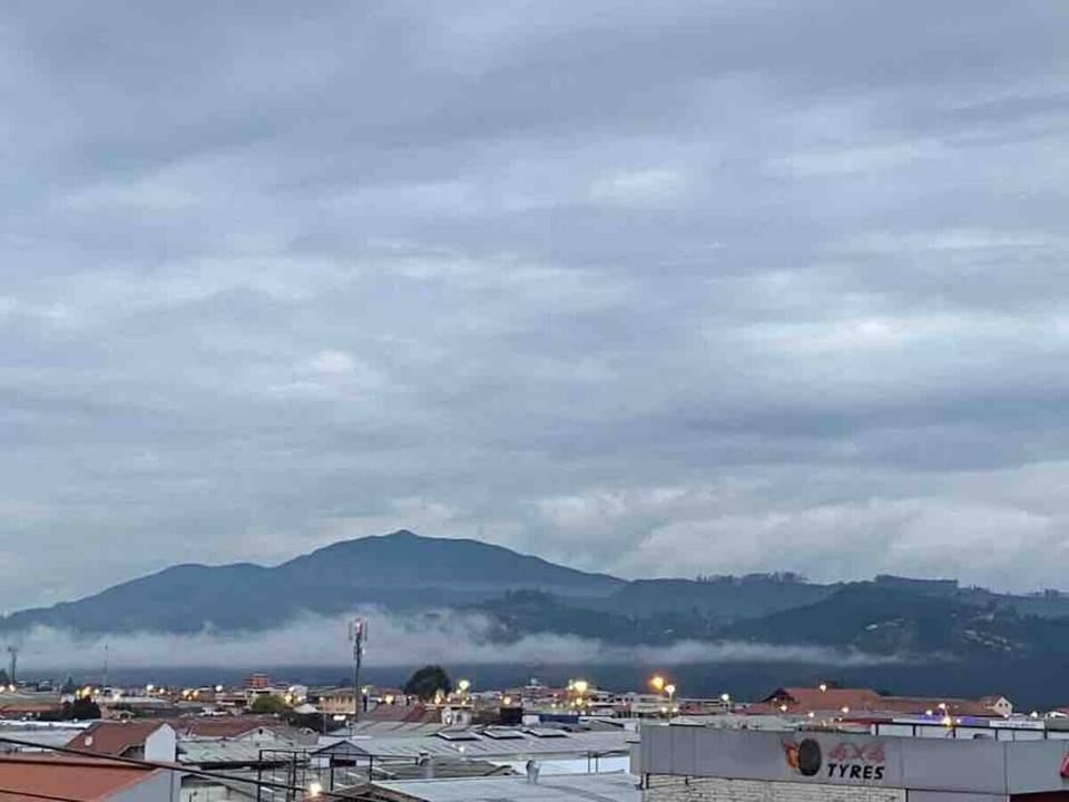 Side view from the terrace