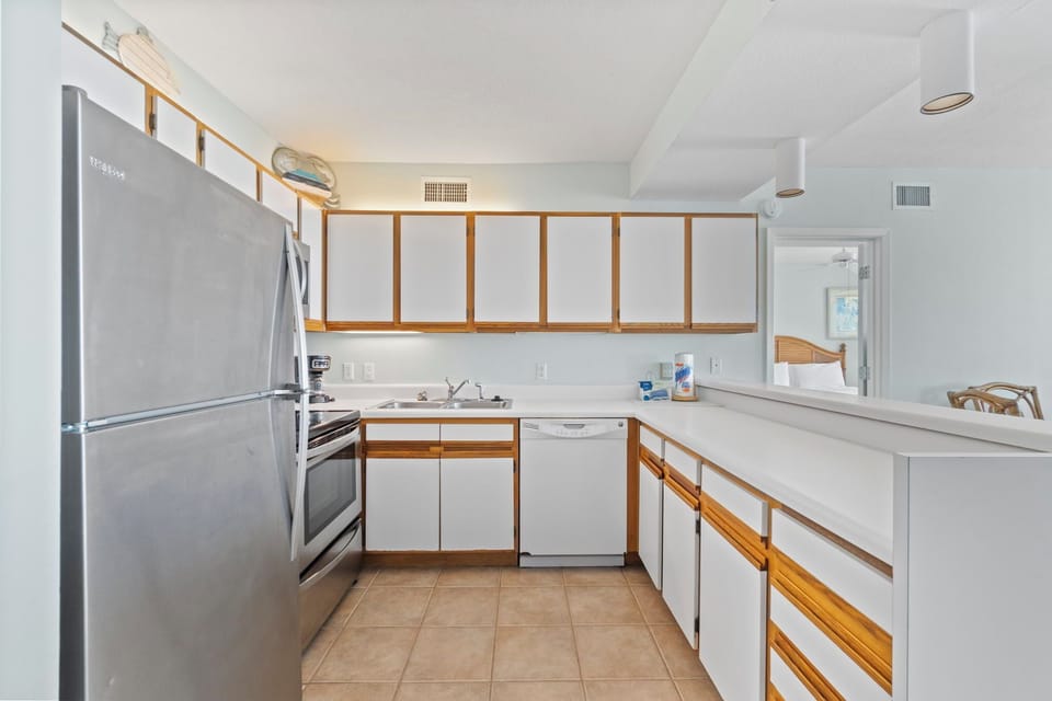 Well-equipped kitchen
