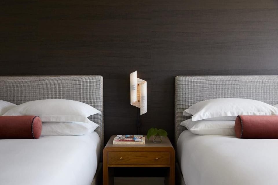 Bedroom. Interior and views may vary based on location and availability.