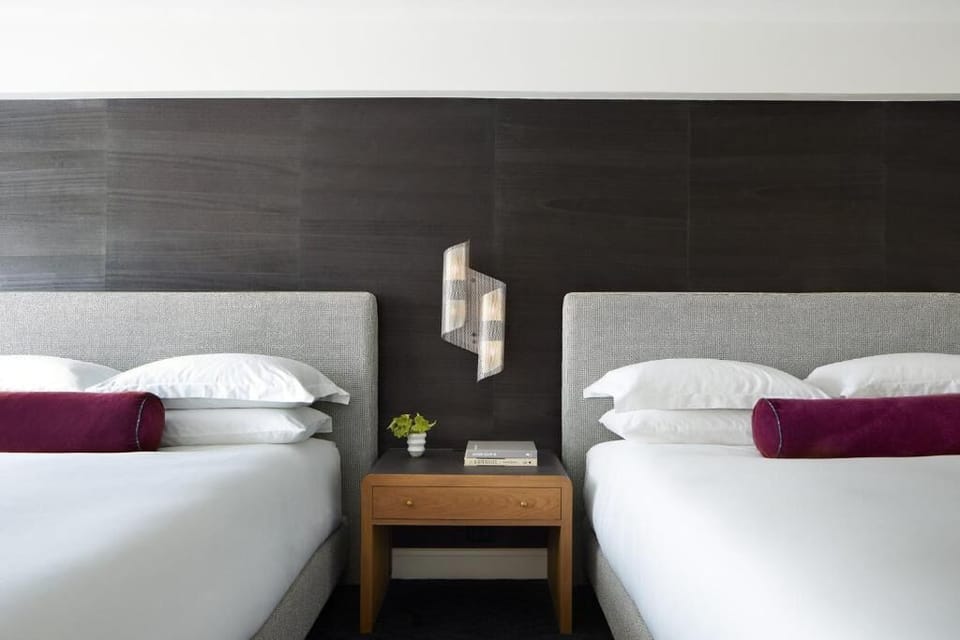 Bedroom. Interior and views may vary based on location and availability.