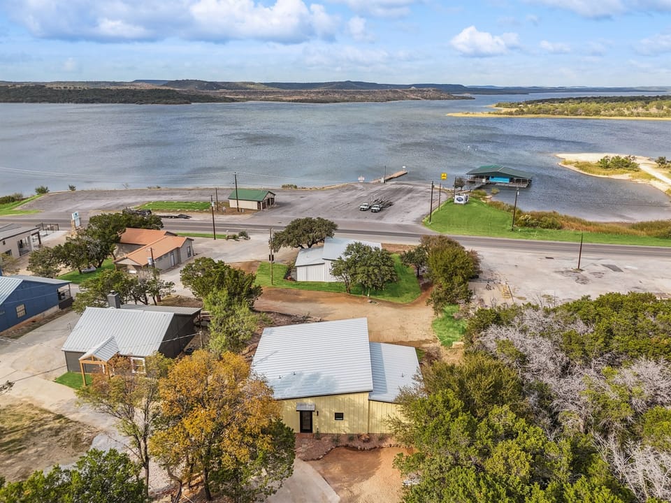 Lake and Public Boat Ramp across the Street