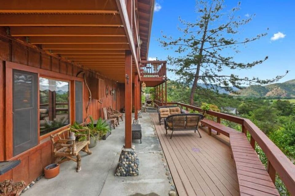 First floor front deck