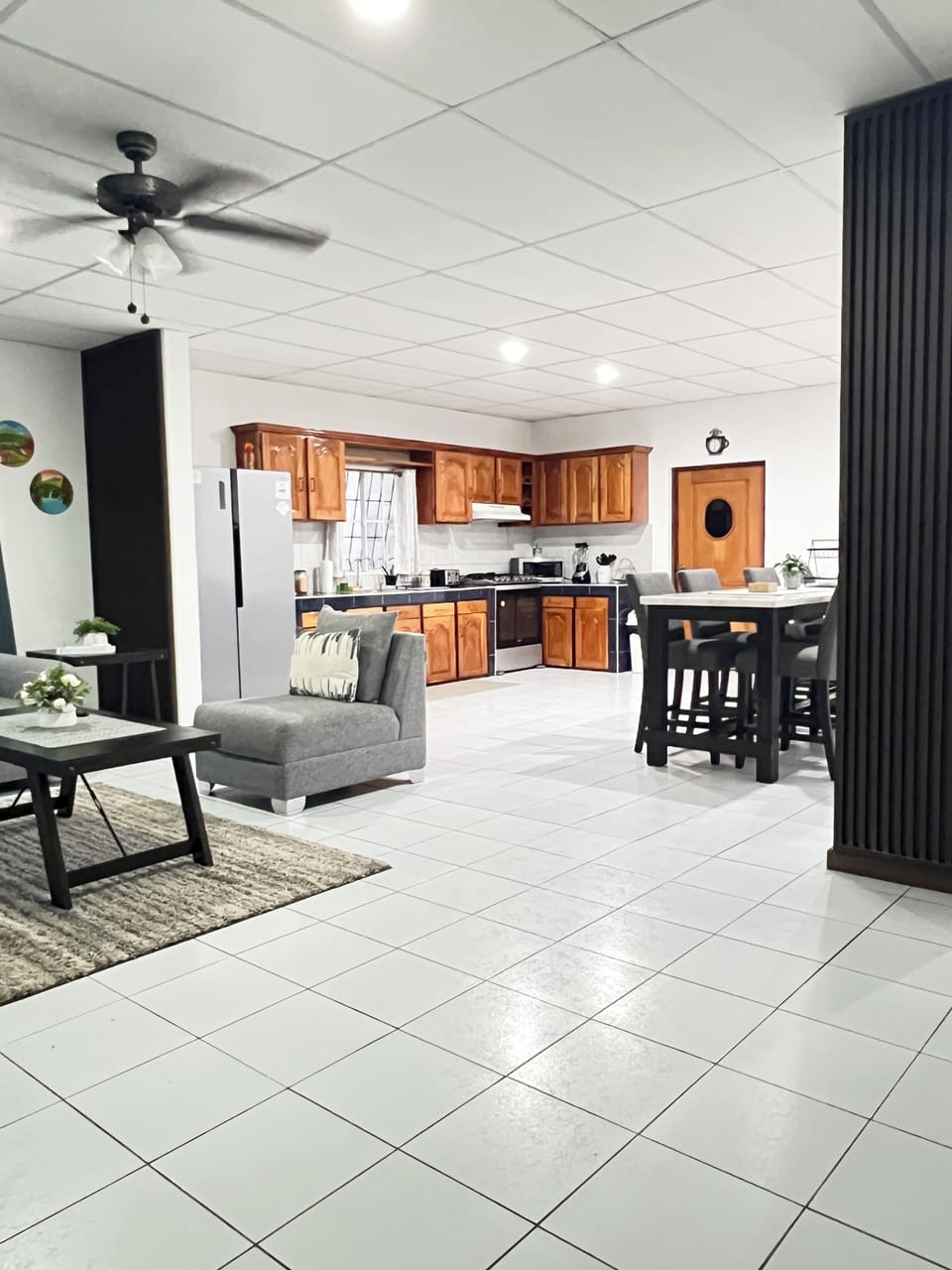 Spacious open concept floor plan