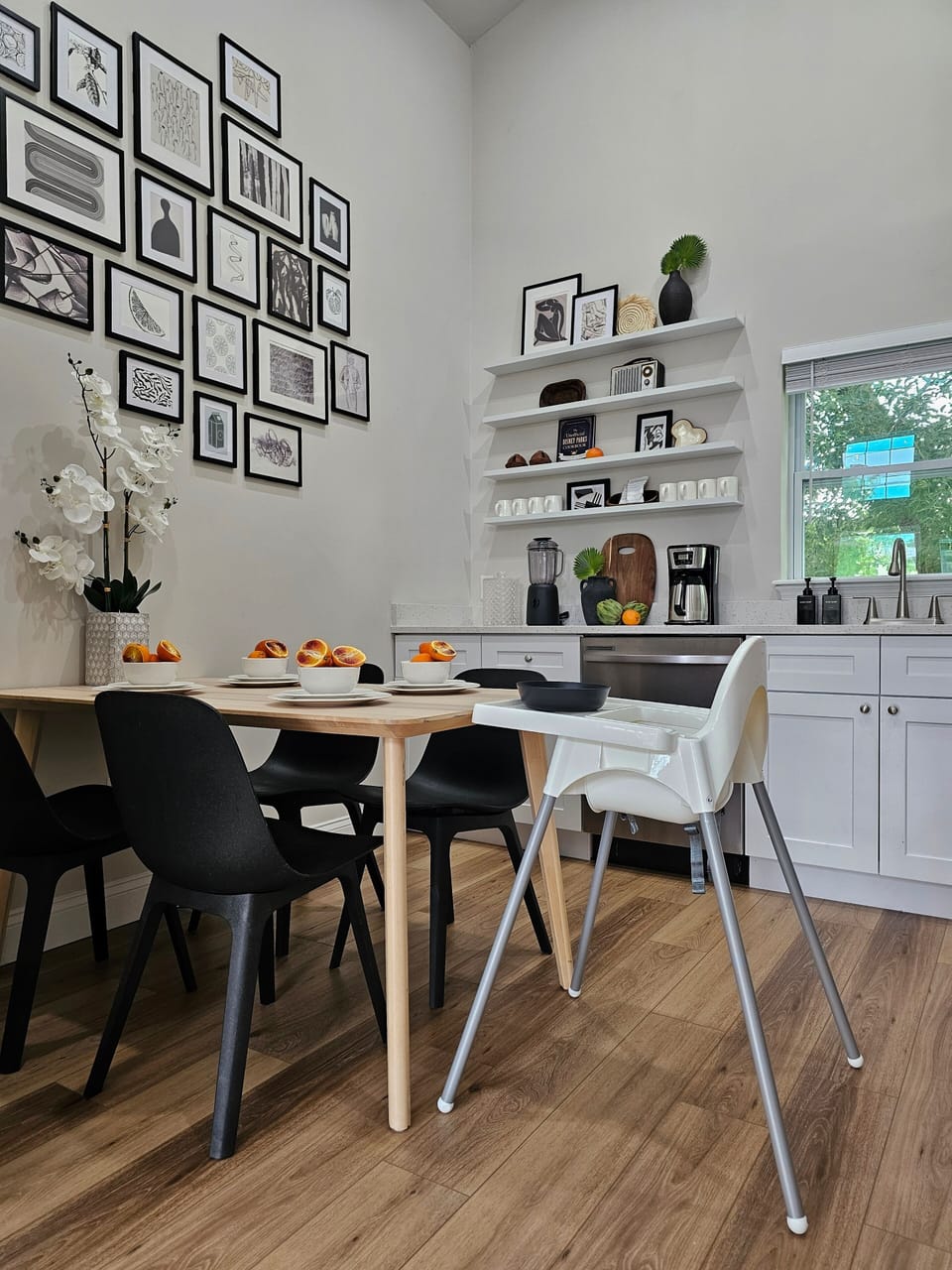 Highchair available for use