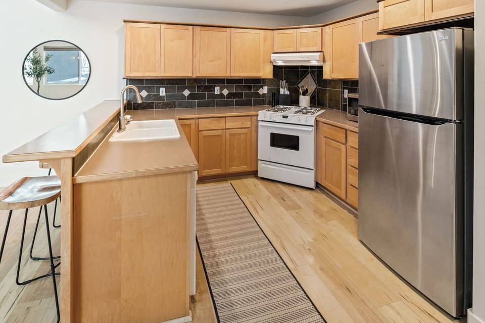 Kitchen,  View From dinning room.