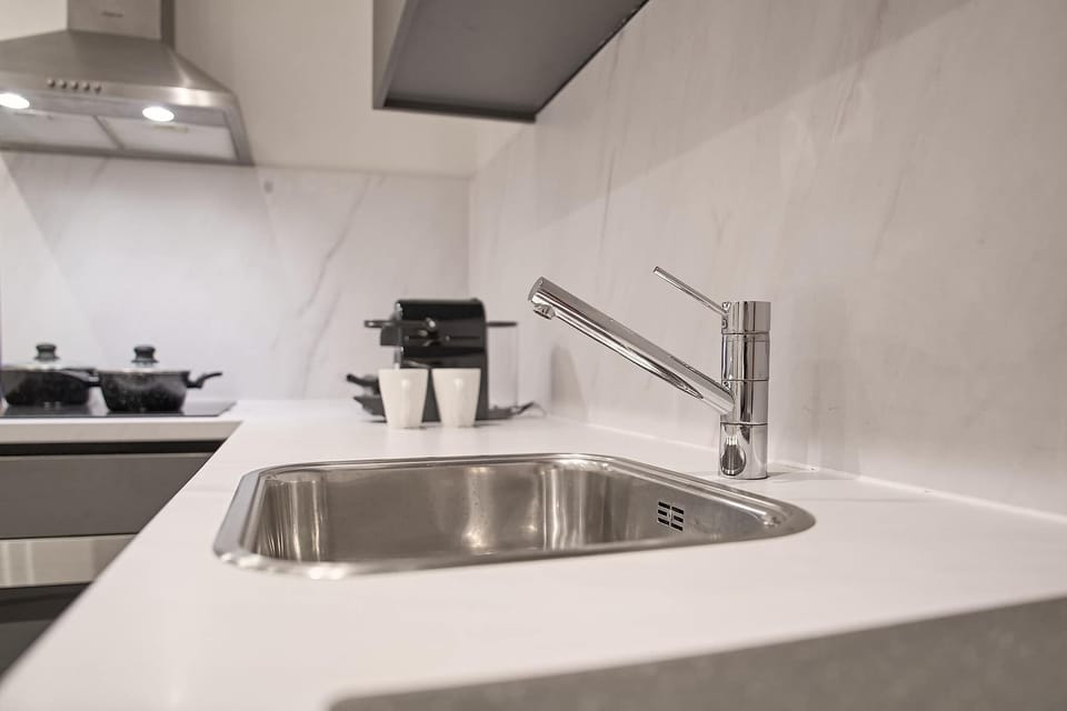 Kitchen area for meal preparations 