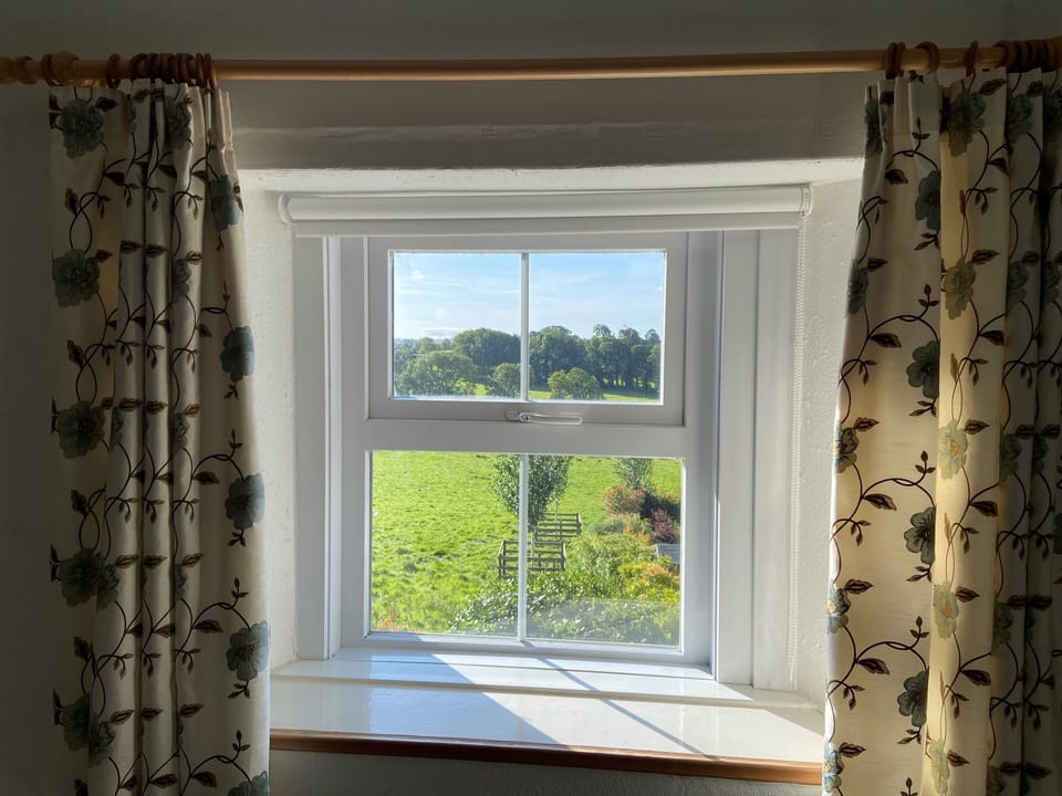 View from bedroom window