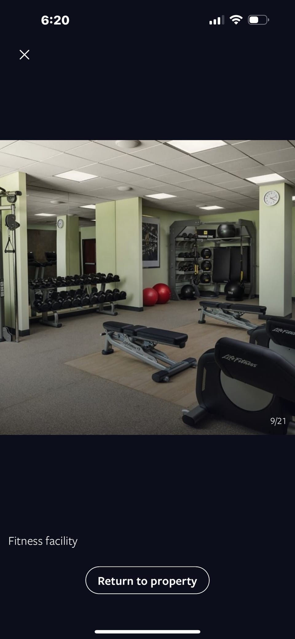 Fitness facility