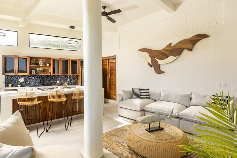 Huge stylish kitchen
