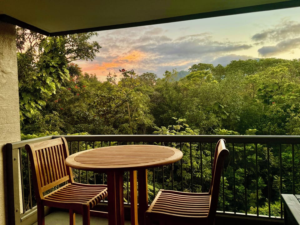 View from balcony